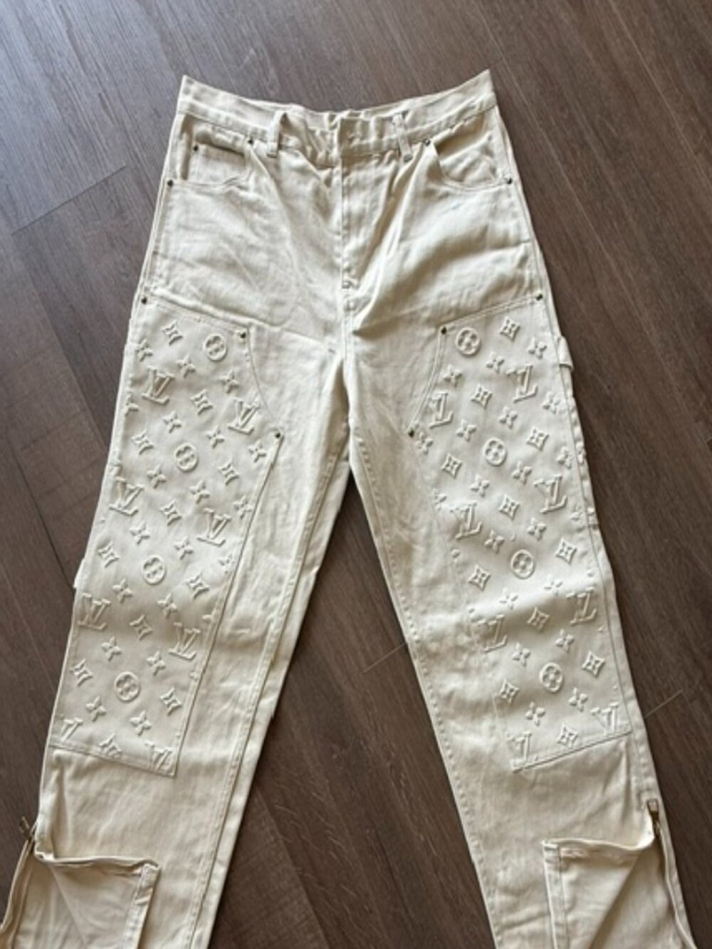 Louis Vuitton Monogram Carpenter Denim Pants